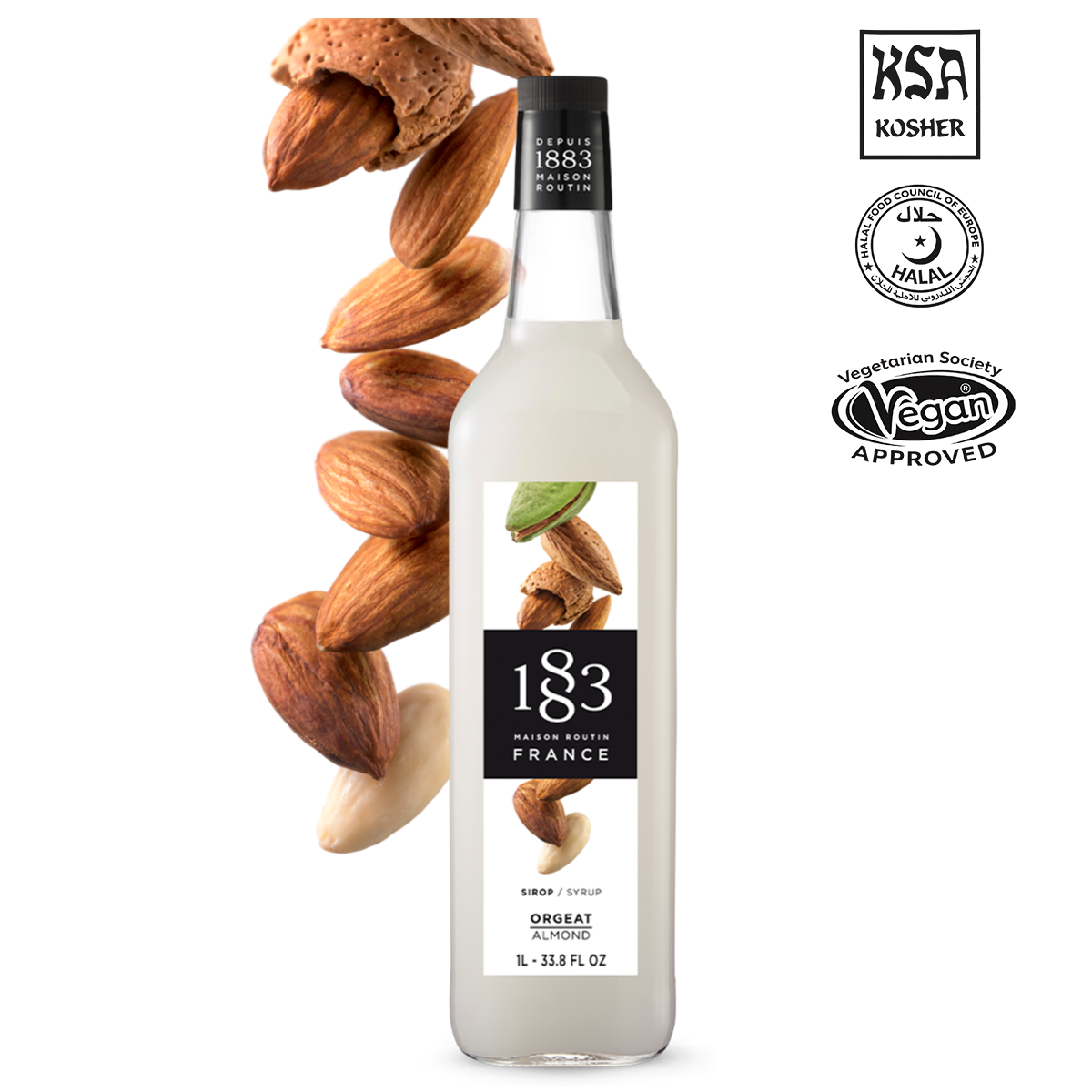 Sirop 1883 MIGDALE 1L