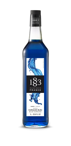 Sirop 1883 BLUE CURACAO 1L - imagine 2