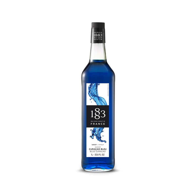 Sirop 1883 BLUE CURACAO 1L