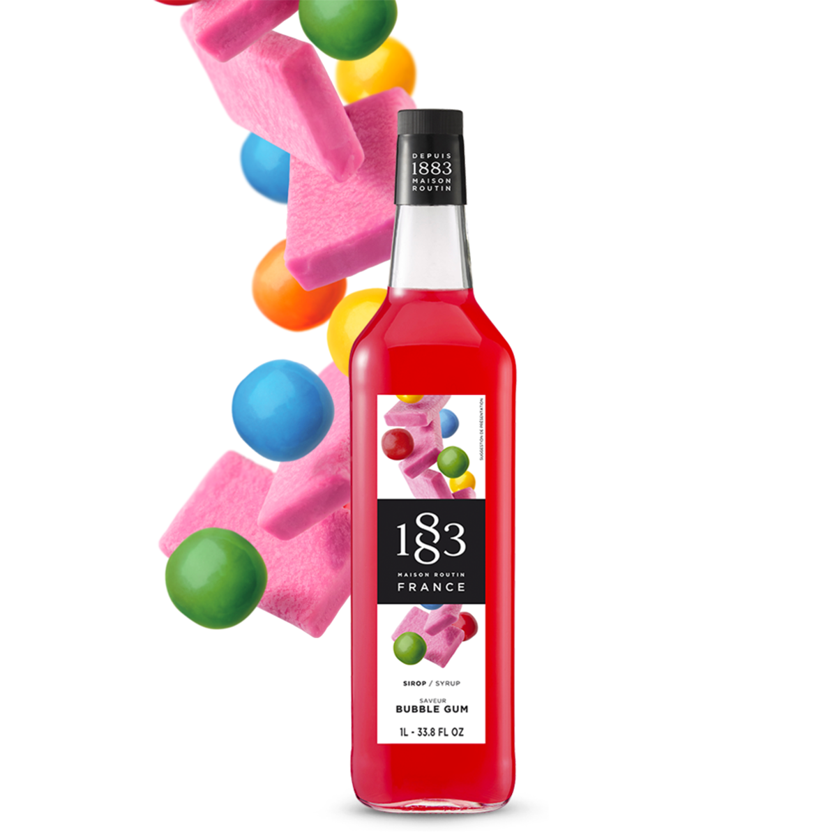 Sirop 1883 BUBBLE GUM 1L
