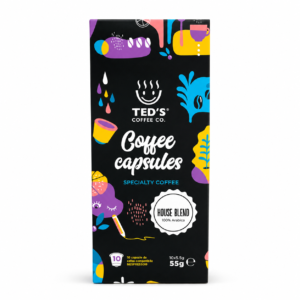 Capsule Cafea TED’S HOUSE BLEND, 10 buc/set