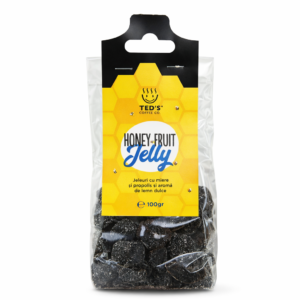 Jeleuri TED'S cu miere, propolis si lemn dulce,100 gr/punga
