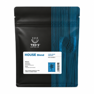 Cafea Boabe TED’S HOUSE BLEND, punga 250 gr