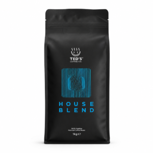 Cafea Boabe TED’S HOUSE BLEND, punga 1 kg.